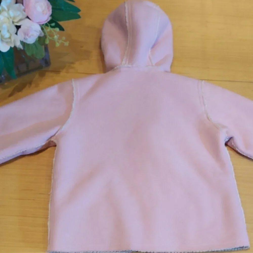GAP Soft pink  baby jacket. Size 12-18 mo. Soft, lightweight! Gift baby shower